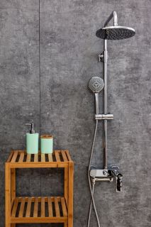 Душевая система Orange Otto M22-911cr смеситель с изливом, хром